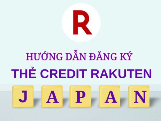 đăng ký thẻ credit Rakuten