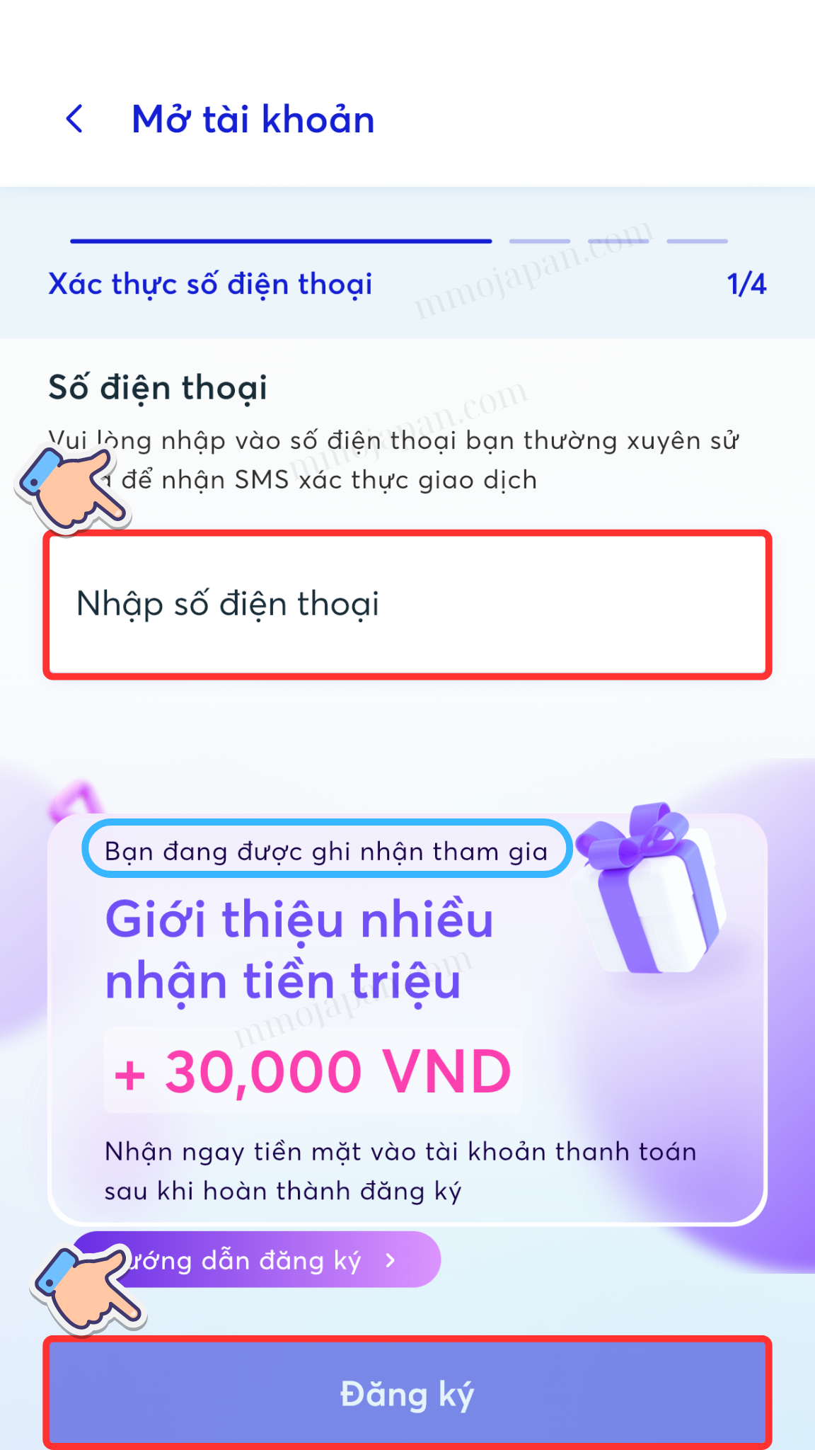 Đăng Ký Tài Khoản Ngân Hàng MBBank Cho Người Ở Nhật