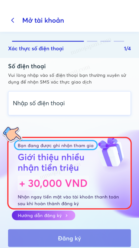 Đăng Ký Tài Khoản Ngân Hàng MBBank Cho Người Ở Nhật Bản